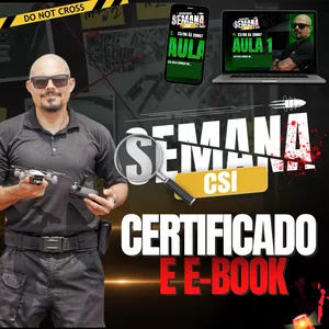 Imagem de capa para o Curso online SEMANA CSI + CERTIFICADO + BÔNUS