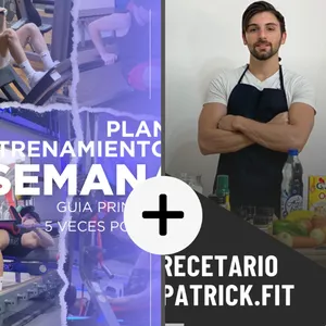 Imagen de portada para Ebook Combo: Recetario + Plan 8 semanas de 5 dias