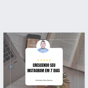 CRESCENDO SEU INTAGRAM EM 7 DIAS por DONY