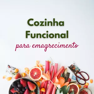 Imagem de capa para o Ebook Cozinha Funcional para emagrecimento