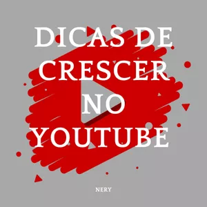 Imagem de capa para o Ebook DICAS DE COMO CRESCER NO YOUTUBE 