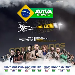Imagem de capa para o Evento presencial AVIVA BRASIL 2023