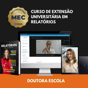 Imagem de capa para o Curso online Extensão Universitária em Relatório Escolar do Estudante