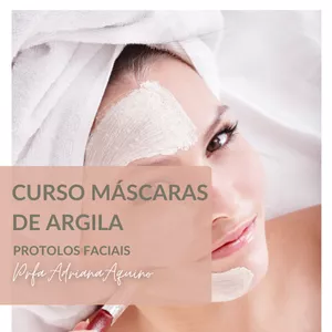 Imagem principal do produto Curso de máscaras faciais com Argila 
