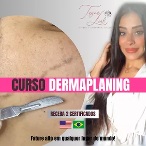 Curso Curso de Dermaplaning Completo com Certificação Internacional e Nacional – Fature em Qualquer Lugar do Mundo!