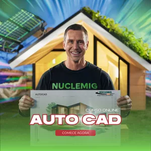 Imagem de capa para o Curso online AutoCad 2D e 3D