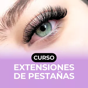 Imagen de portada para Curso online Curso de extensiones de pestañas + Bono de diseño de cejas y depilación