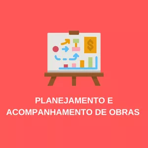 Imagem de capa para o Curso online Planejamento e Acompanhamento de Obras