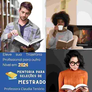 Imagem de Mentoria para Processo Seletivo de Mestrado criado por Professora Claudia Tenório  na hotmart