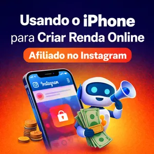 Imagem do curso Usando Iphone Para Criar Renda Online - Afiliado No Instagram