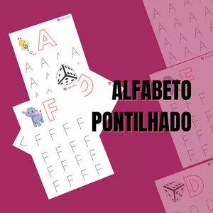 Imagem de capa para o Ebook Alfabeto Pontilhado 