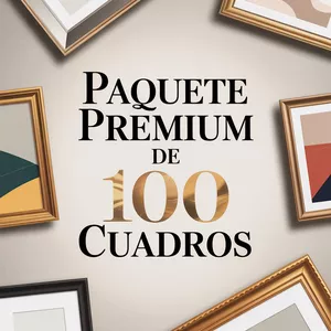 Imagen de portada para Curso online Paquete Premium de 100 Cuadros