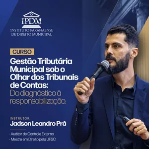 Imagem do curso Gestão Tributária Municipal sob o Olhar dos Tribunais de Contas: do diagnóstico à responsabilização