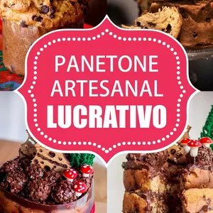 Imagem de capa para o Ebook 5 MIL POR MÊS COM PANETONE GOURMET