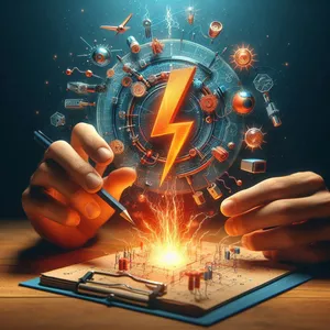 Imagem de capa para o Curso online O Que Realmente É Corrente Elétrica: Aprenda na Prática