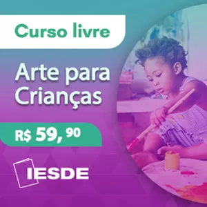 Imagem de capa para o Curso online ARTES PARA CRIANÇAS