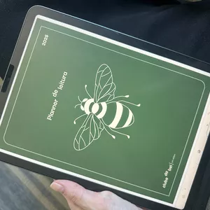 Imagem de capa para o Ebook Planner de Leitura Clube da Bel