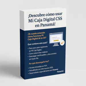 Imagen de portada para Ebook Mi Caja Digital-Guía Rápida C. S. S. PANAMÁ 