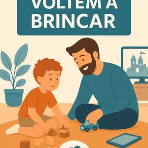 Imagem de capa para o Ebook Voltem a Brincar!