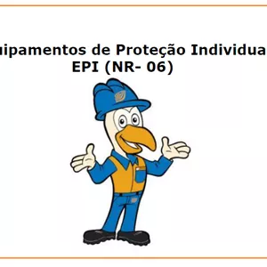 Imagem de capa para o Curso online TREINAMENTO NR 06 - USO DE EPI´S