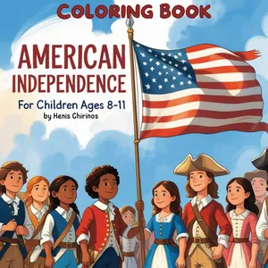 Cover image for Ebook American Independence – Children’s Coloring Book
