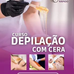 Imagem de capa para o Curso online Curso Presencial - Depilação com Cera