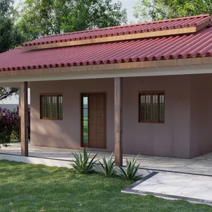 Imagem de capa para o Ebook 159 | Casa rodeada de varanda | CASA DE CAMPO RÚSTICA |