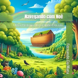 Imagem de capa para o Ebook Navegando com Noé: Uma História do Grande Dilúvio