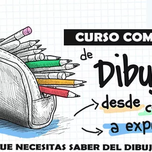 Imagen de portada para Curso online ✅CURSO COMPLETO DE DIBUJO - ¡aprende a dibujar en menos de 14 dias!