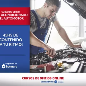 Imagen de portada para Curso online Curso de Aire Acondicionado del Automotor