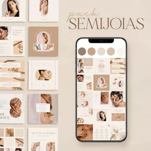 Imagem do curso Canva Pack Semijoias