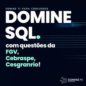 Imagem de capa para o Curso online Domine SQL para concursos