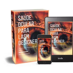 Imagem de capa para o Ebook Saúde Ocular o Guia das Lashs Designers