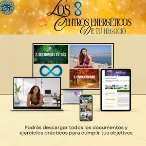 Imagen de portada para Curso online Programa Mentoría Los 8 Centros energéticos de tu negocio