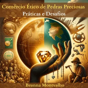 Imagem de capa para o Ebook Comércio Ético de Pedras Preciosas - Práticas e Desafios