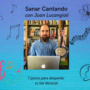 Imagen de portada para Curso online Sanar Cantando. Siete pasos para despertar tu Ser musical