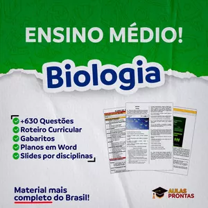 Imagem do curso BIOLOGIA - PLANEJAMENTOS E ATIVIDADES - BNCC