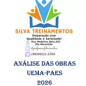 Imagem de capa para o Ebook Análise das Obras Literárias  UEMA-PAES 2026