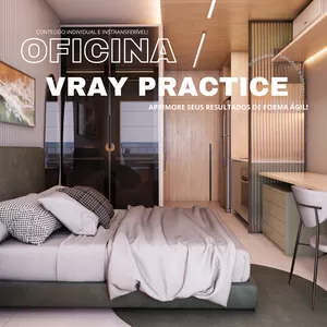 Imagem de capa para o Curso online OFICINA VRAY PRACTICE 