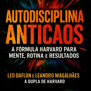 Imagem de capa para o Ebook Autodisciplina Anticaos: A Fórmula Harvard para Mente, Rotina e Resultados