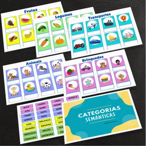 Imagem de capa para o Ebook CATEGORIAS SEMÂNTICAS