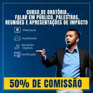 Imagem do curso Curso de Oratória, Falar em Público e Palestras  