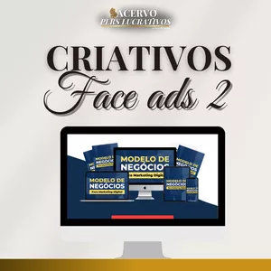 Imagem de capa para o Ebook CRIATIVOS FACEBOOK ADS