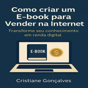 Imagem de capa para o Ebook Como Criar um E-book para Vender na Internet: Guia Passo a Passo