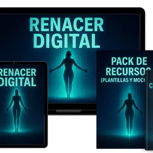 Imagen de portada para Ebook Renacer Digital: Una guía estratégica para ganar dinero desde tu alineación personal