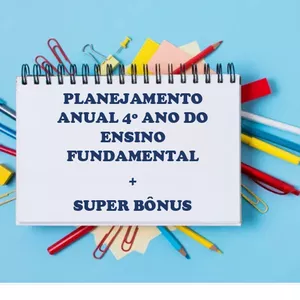Imagem de capa para o Ebook PLANEJAMENTO ANUAL 4º ANO DO ENSINO FUNDAMENTAL ALINHADO COM A BNCC DE 2022/2023