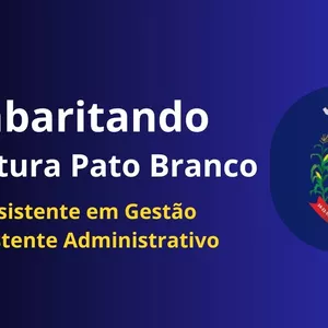 Imagem de Gabaritando Prefeitura de Pato Branco - Assistente Administrativo criado por Vencendo Concursos na hotmart