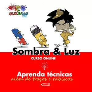 Imagem de Aprenda Desenhar - LUZ & SOMBRA criado por DESENHANDO ONLINE na hotmart