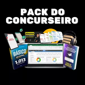Imagem de capa para o Curso online Pack do Concurseiro - Tudo o que você precisa para ser aprovado(a)