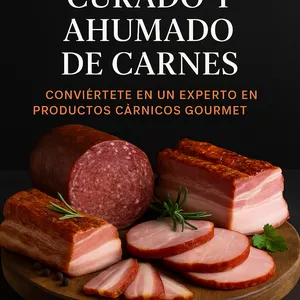 Imagen de portada para Ebook Secretos del Curado y Ahumado de Carnes: Conviértete en un Experto en Productos Cárnicos Gourmet